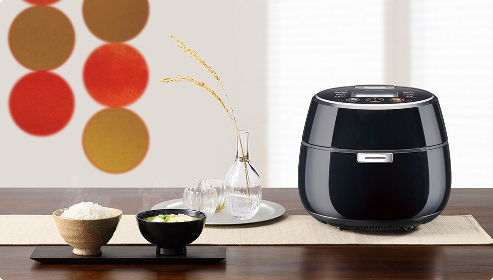 レンタル] 三菱電機 本炭釜 KAMADO NJ-AWB10-B [黒曜] 5.5合炊き