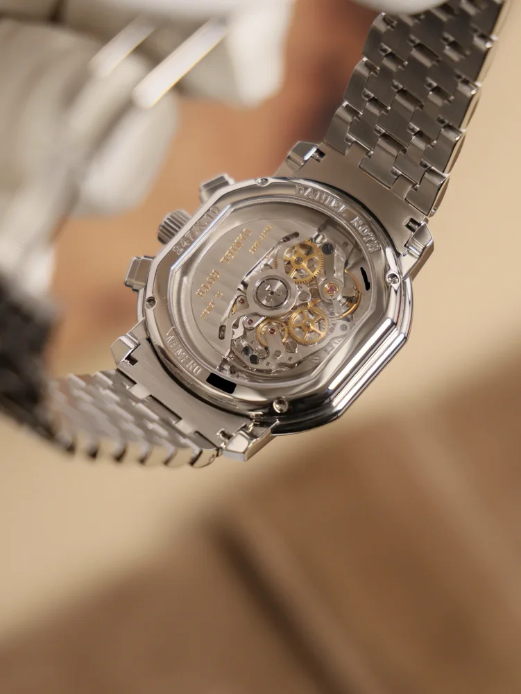Steel Bracelet cal. DR 500 Box and Papers 2004, image 7