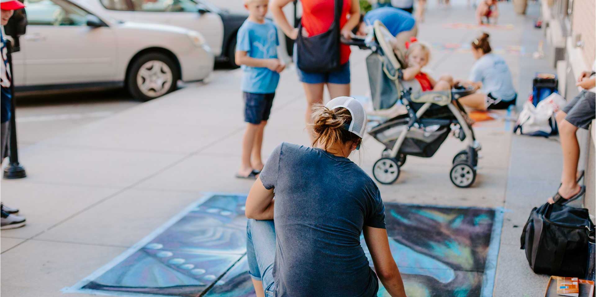 Chalk Art Festival promotional image