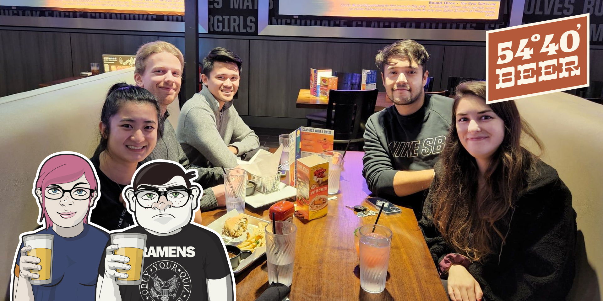 Geeks Who Drink Trivia Night at 54-40 Brewing! promotional image