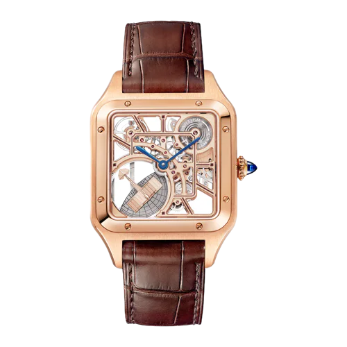Cartier Santos Dumont Skeleton Micro Rotor