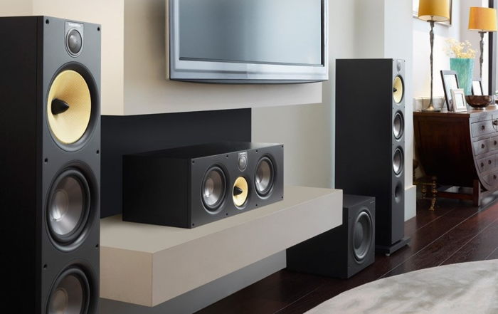 Bower and Wilkins 600 Series Surround Sound System