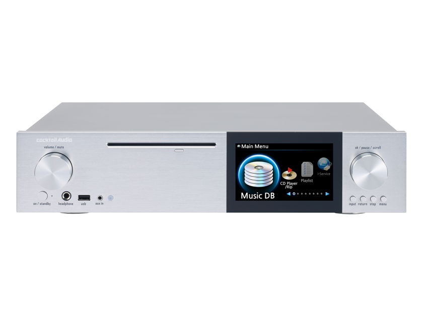 Cocktail Audio X40 Music Server, CD Ripper & Network Streamer, New-In-Box