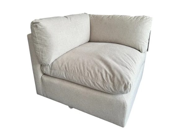 Fluffy Modular 3 Piece + Ottoman - Image 6