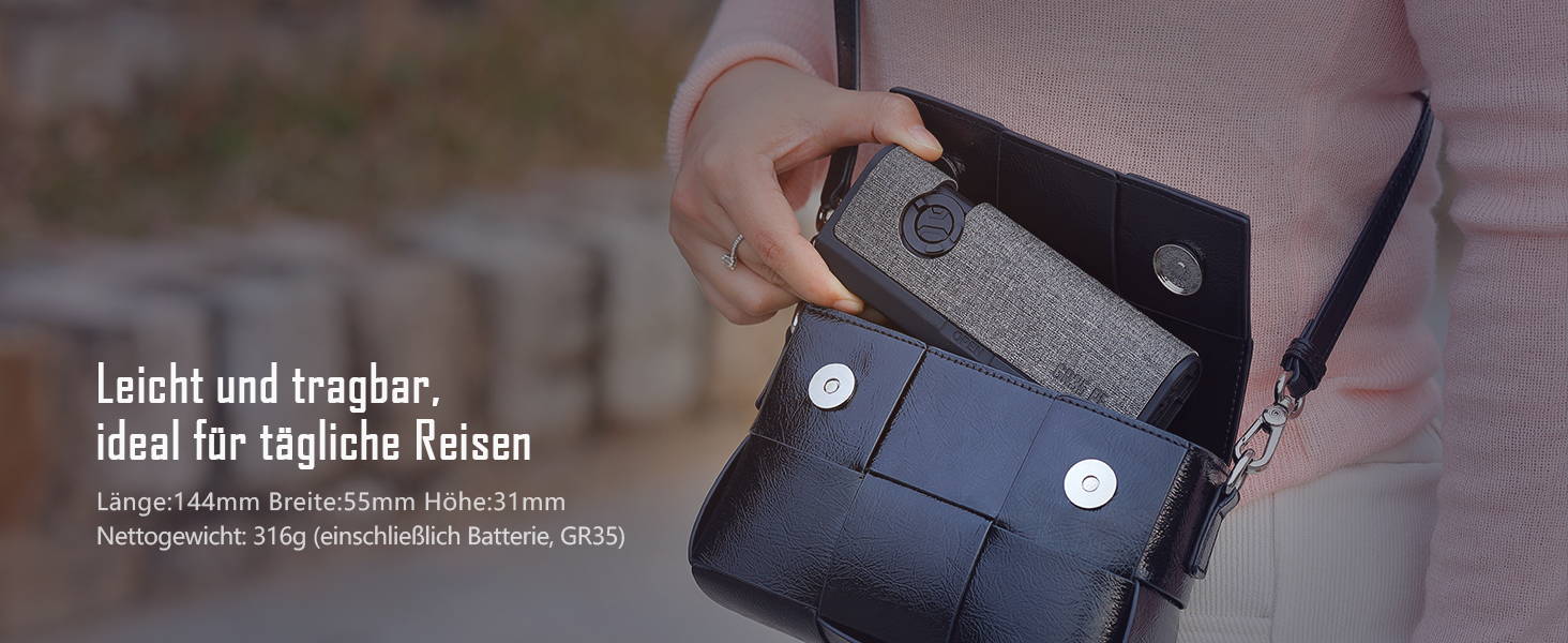 IMALENT LD35 Wiederaufladbare EDC Taschenlampe