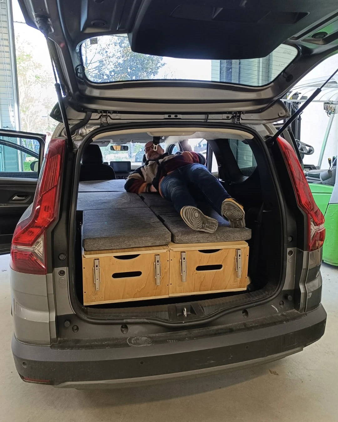 aménagement dacia jogger