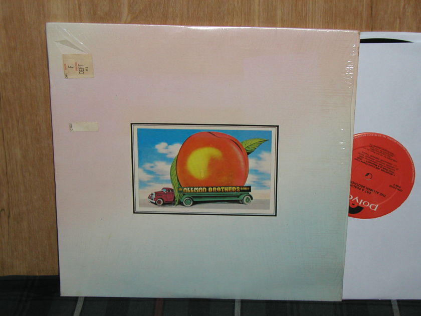 Allman Brothers - Eat A Peach Still in Shrink 2 LP set Unopened Cover Capricorn/Polydor