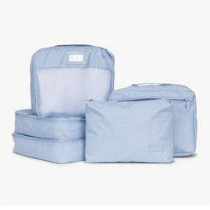 Packing Cubes Set (5 Pieces) in Sky