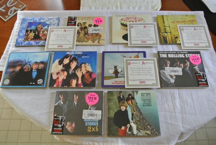 ROLLING STONES - 10 SACDs Limited edition Superb