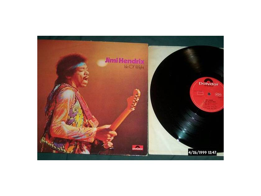 Jimi Hendrix - Polydor UK Lp isle of wight nm