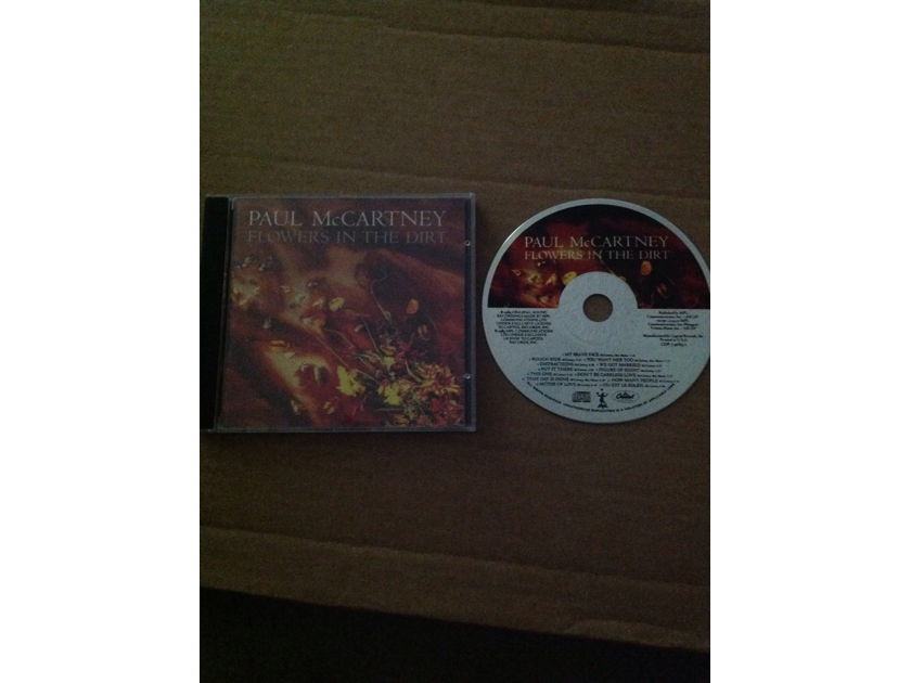 Paul McCartney - Flowers In The Dirt Not Remastered Capitol Record Compact Disc