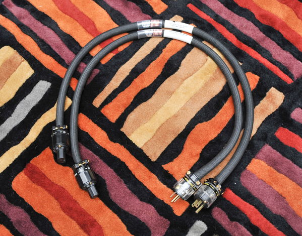 Crystal Clear Audio Master Class Silver 1M Power Cables