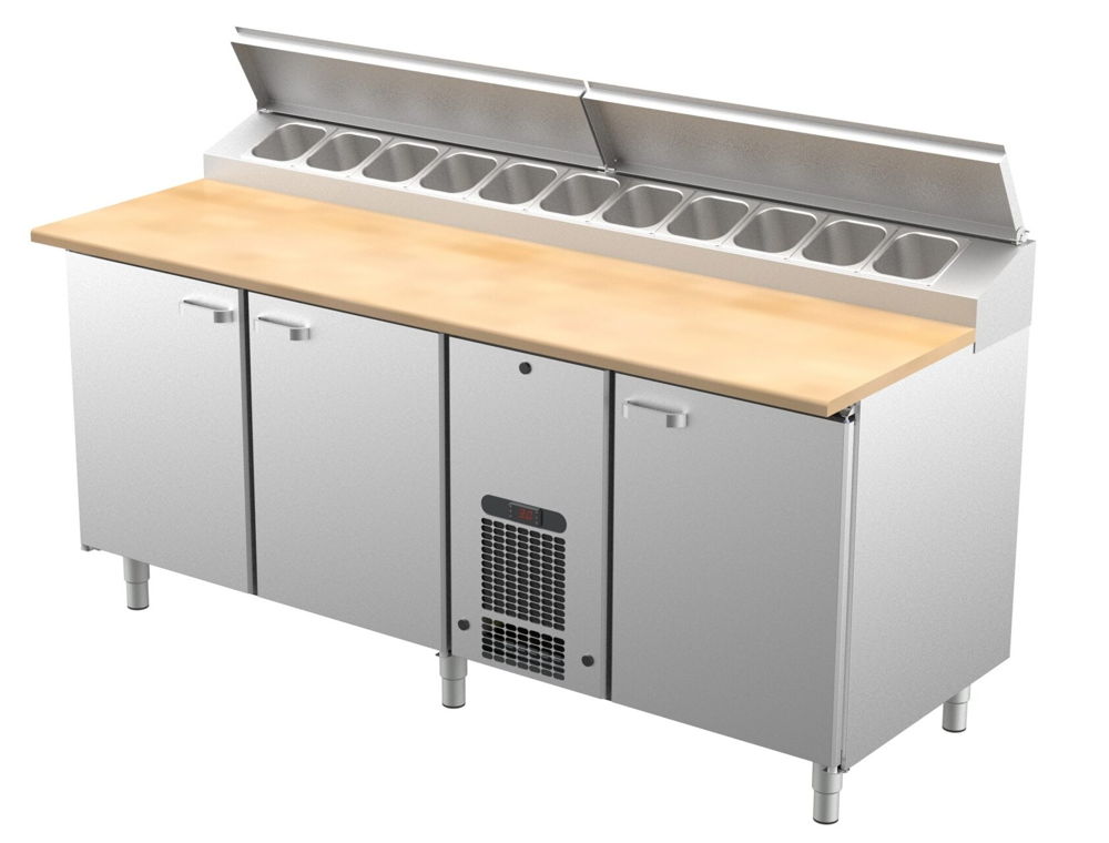 Coolpart PK KLE-2031 (trä) Bagerikylbänk (450x600mm)
