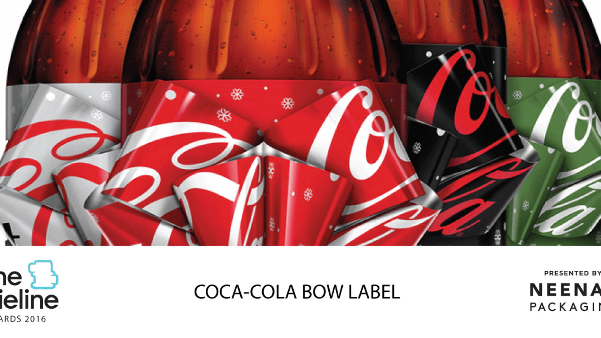 Featured image for The Dieline Awards 2016 Outstanding Achievements: Coca-Cola Bow label