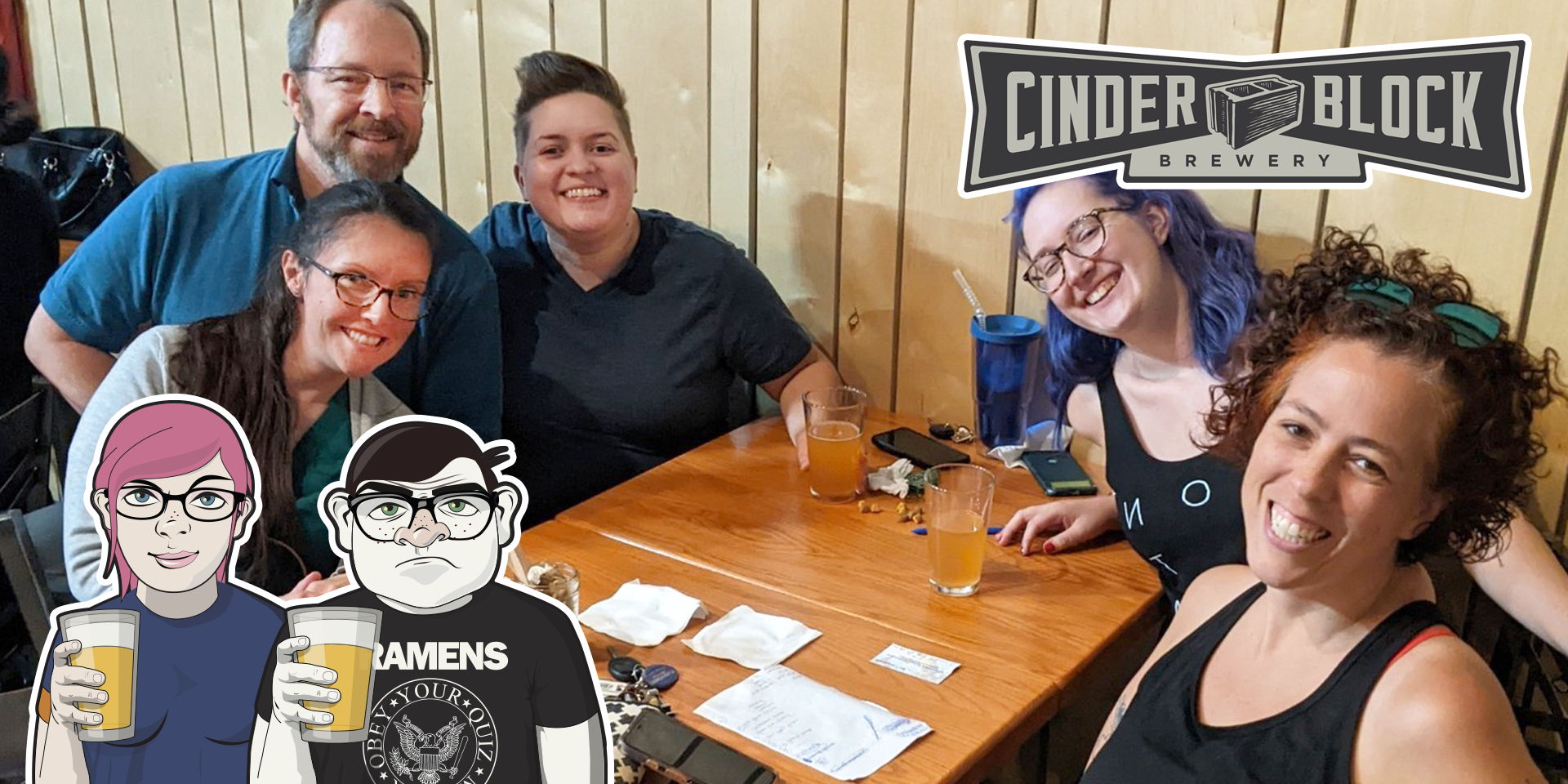 Geeks Who Drink Trivia Night at Cinder Block Brewery promotional image