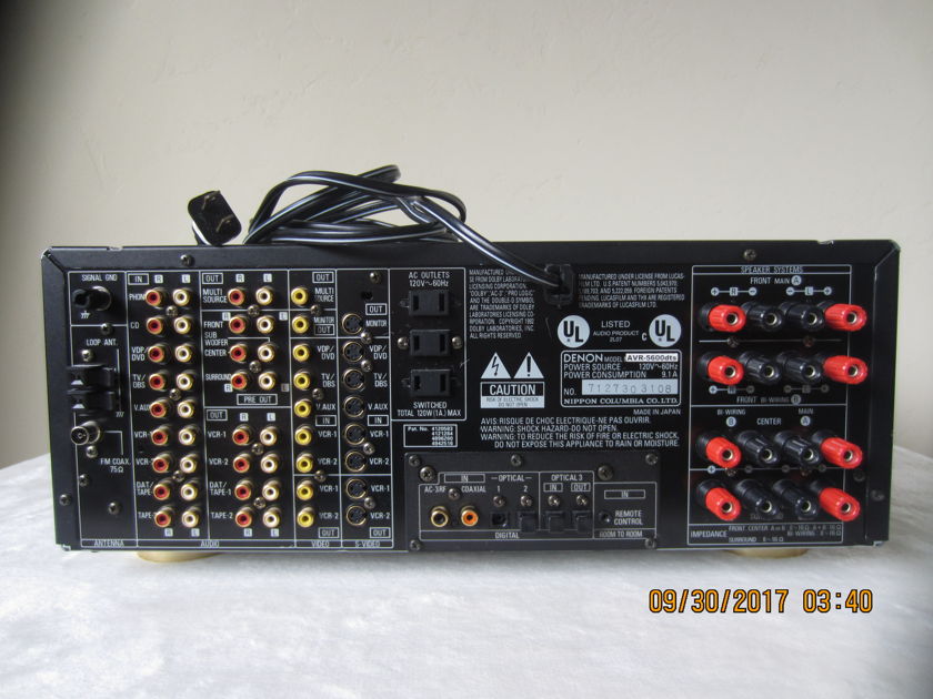 Denon AVR-5600 (Boxed and ready to ship!)