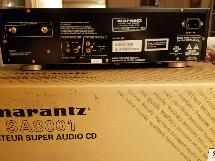 Marantz SA8001 SACD/CD Player
