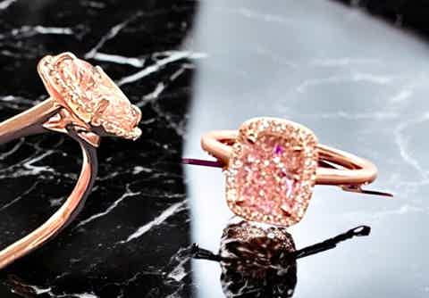 Buy pink, yellow and blue lab diamonds
