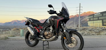 2020 HONDA AFRICA TWIN motorcycle for rent near Draper, UT