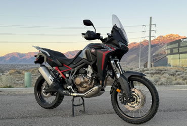 2020 HONDA AFRICA TWIN motorcycle for rent near Draper, UT