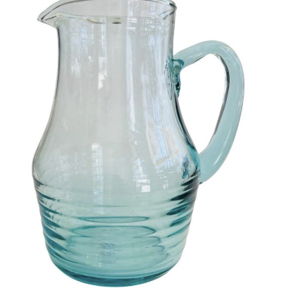 Recycled Glass Rings Pitcher