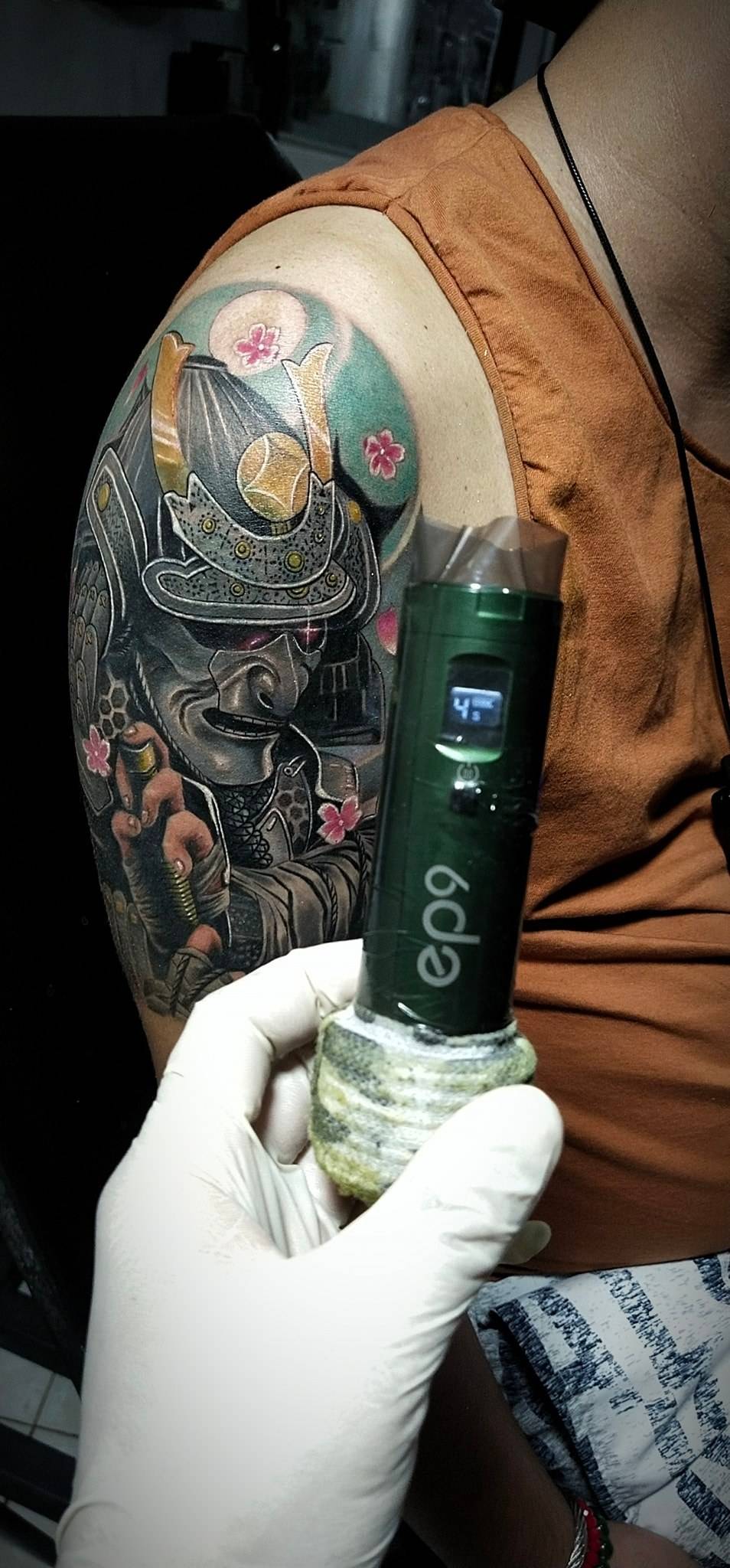 Done with AVA EP7 Tattoo Machine - Element Tattoo Supply