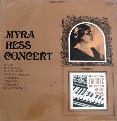 ★Sealed★ Everest /  - MYRA HESS Concert, Bach-Scarlatti...