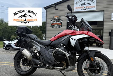 2026 BMW R 1300 GS motorcycle for rent near Canton, NC