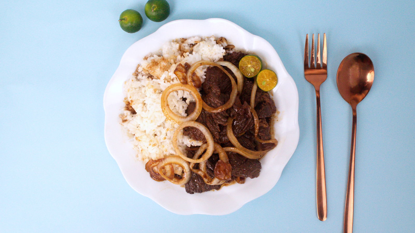 Bistek Tagalog (Filipino Beef Steak)