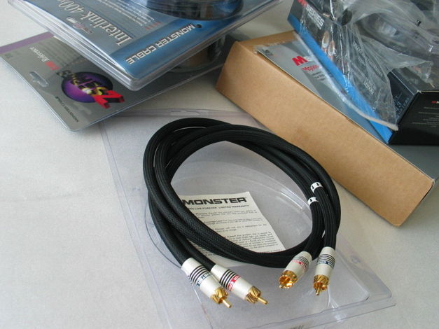 1m RCA or XLR monster cable M Series M1000i ultimate  i...