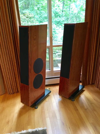 Vienna Acoustics Mahler Rosewood Speakers with Custom S...