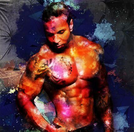 Abstract Grunge Фотошоп экшен - абстрактные грязные фоны