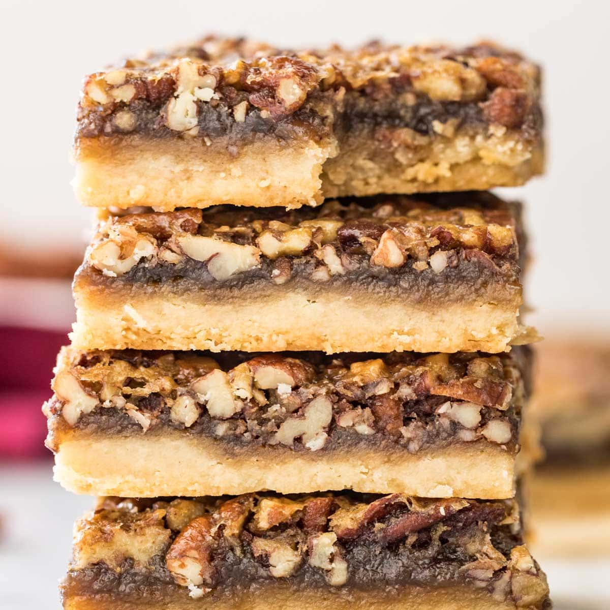 Pecan Pie Bars - Sugar Spun Run