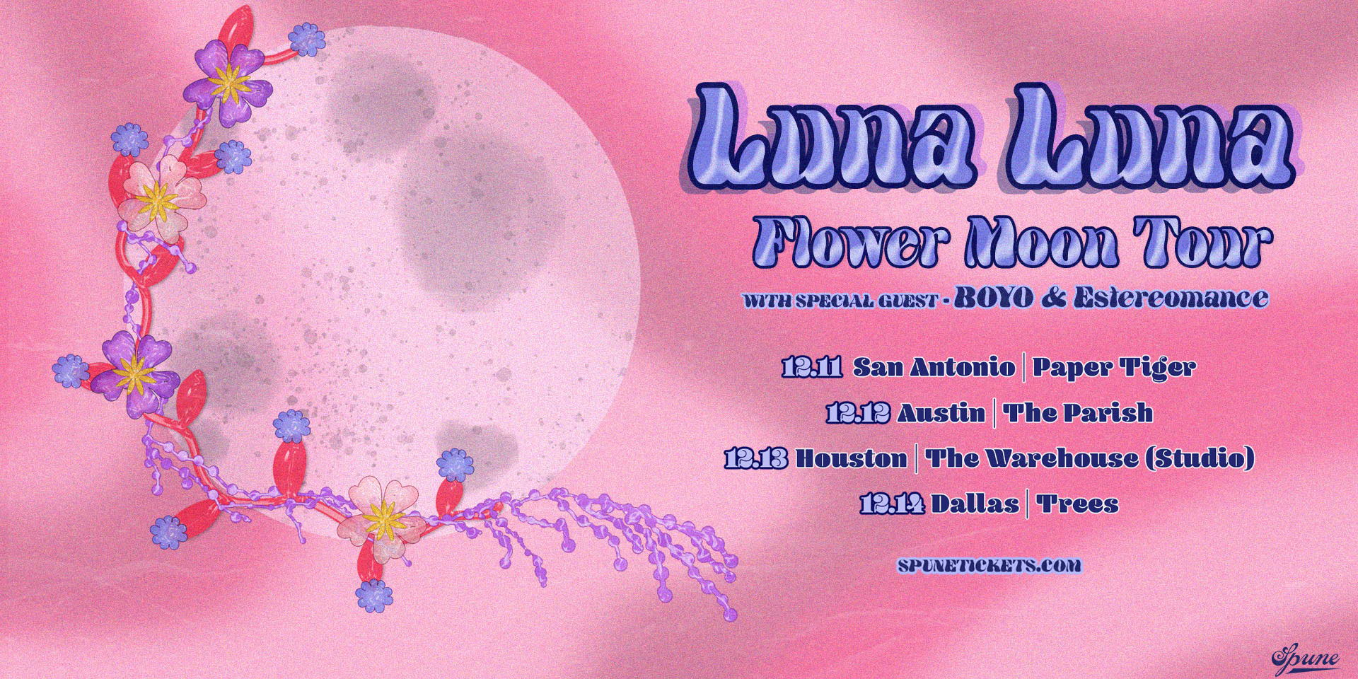 Luna Luna at The Parish 12/12 promotional image