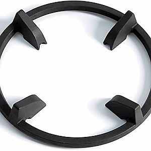 Wok Ring, Replacement Parts Cast Iron Wok Support Ring for Gas Stove Burner Grate Samsung, GE, Kitchenaid, LG, Whirlpool, Frigidaire, Kenmore Etc Gas Stove Wok Stand Rack Accessories