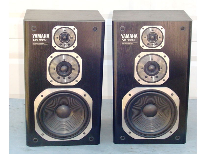 Yamaha NS-100x Speakers Very Nice Pair Excellent Condition