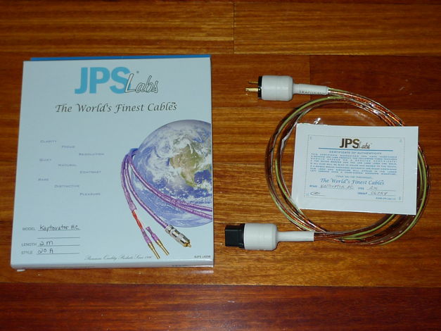 JPS Labs Kaptivator Power Cord 20A IEC Kaptivator 20A I...