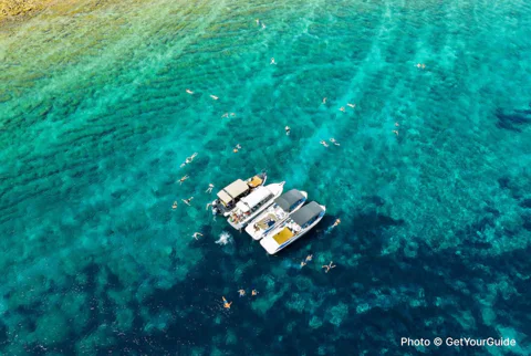 From Split: Blue Lagoon & 3 Islands Speedboat Tour