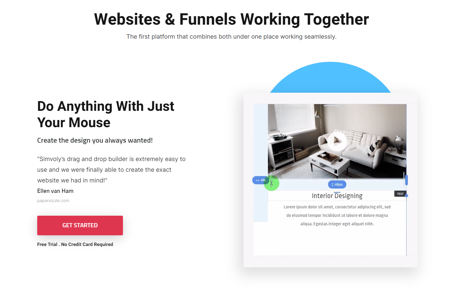 Simvoly product / service