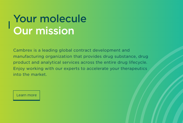 Cambrex product / service