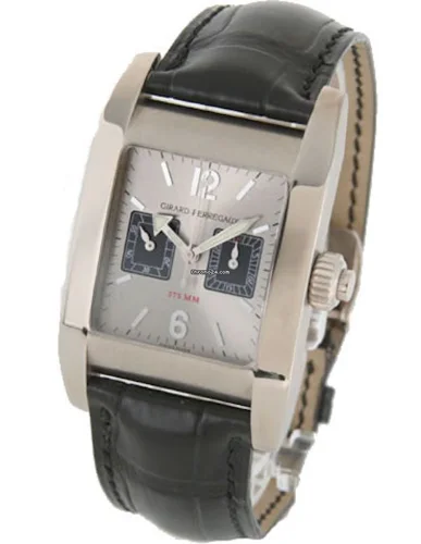 Girard Perregaux Ferrari CHRONOGRAPH White Gold Silver Dial
