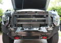 2023 2024 white chevrolet colorado with behind grille 30in light bars white and amber