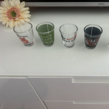 Lustige Shotgläser