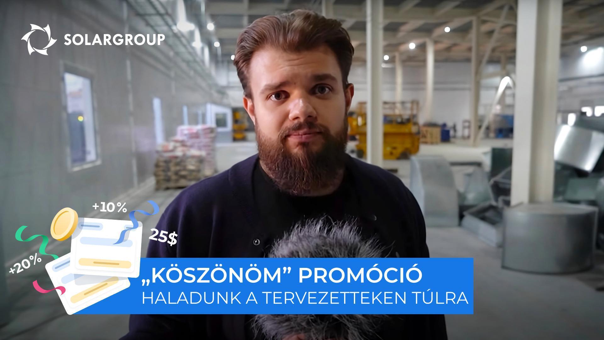 Elértük a célt, de folytatjuk: a „Köszönöm" promóció szeptember 15-ig érvényes