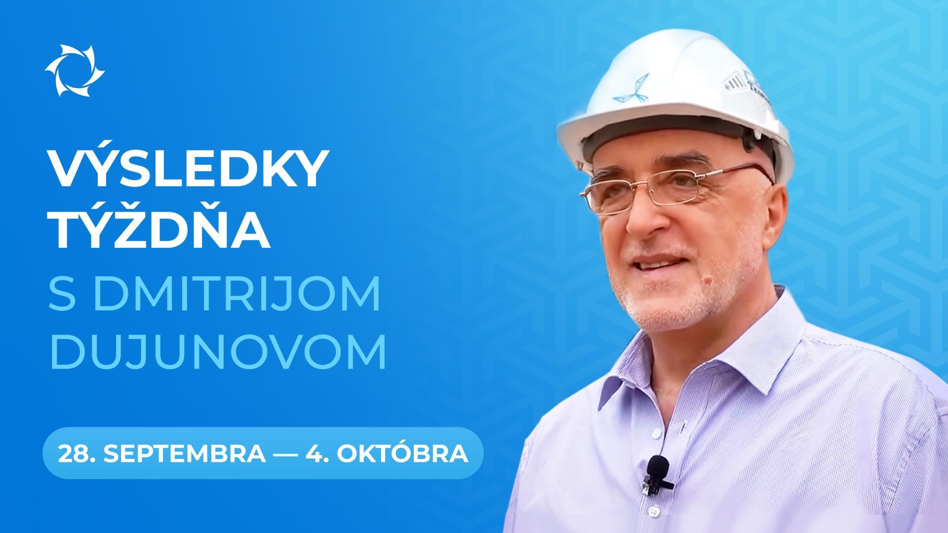 Týždenné zhrnutie projektu "Motory Duyunova"