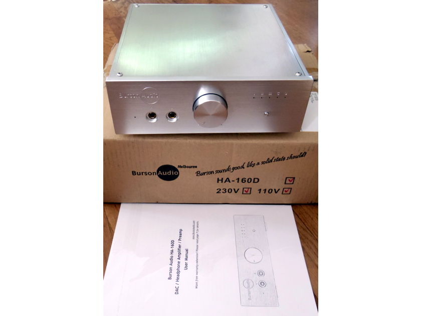 Burson HA-160D Burson Audio HA-160D DAC / Headphone Amp / Preamp
