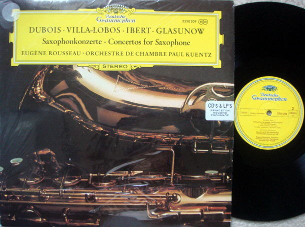 DG / ROUSSEAU-KUENTZ, - Villa-Lobos Saxphone Concerto, ...