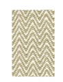 PVC indoor outdoor rug chevron tan and white