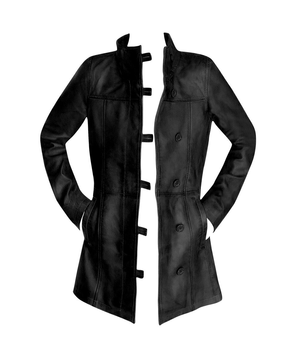 KATTY - Black LEATHER - Image 3