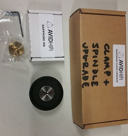 Avid Ingenium spindle and clamp upgrade kit